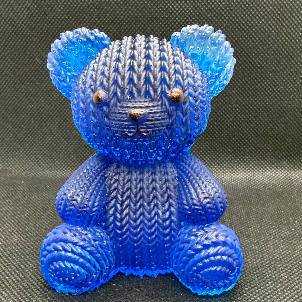 Unique Resin Teddy Bear Figurine